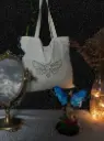 Cabas brodé Moro-Sphinx & motifs astro